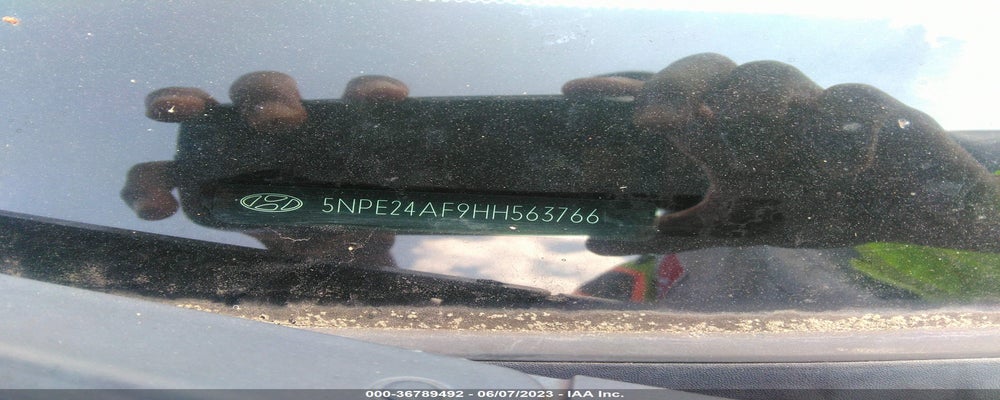5NPE24AF9HH563766 2017 HYUNDAI SONATA photo no. 9