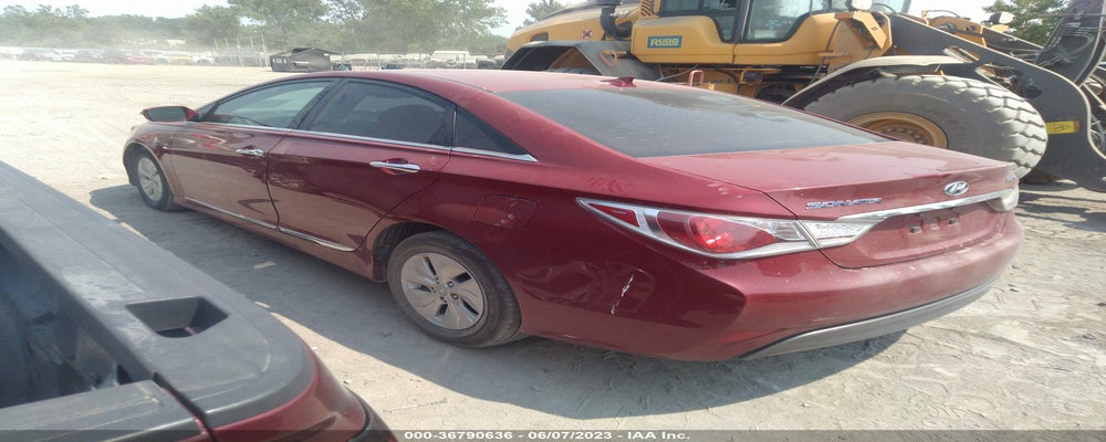 KMHEC4A45FA122101 2015 HYUNDAI SONATA HYBRID photo no. 3
