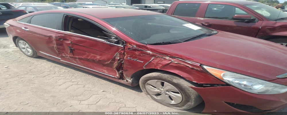 KMHEC4A45FA122101 2015 HYUNDAI SONATA HYBRID photo no. 6