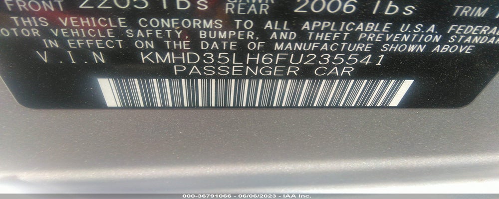 KMHD35LH6FU235541 2015 HYUNDAI ELANTRA GT photo no. 9
