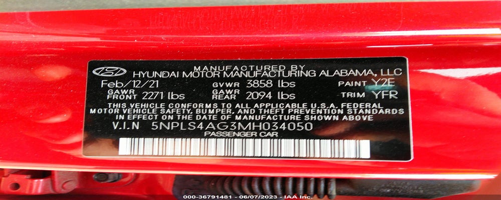 5NPLS4AG3MH034050 2021 HYUNDAI ELANTRA photo no. 9