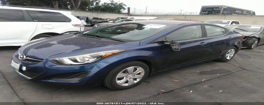 5NPDH4AE7GH733820 2016 HYUNDAI ELANTRA photo no. 2