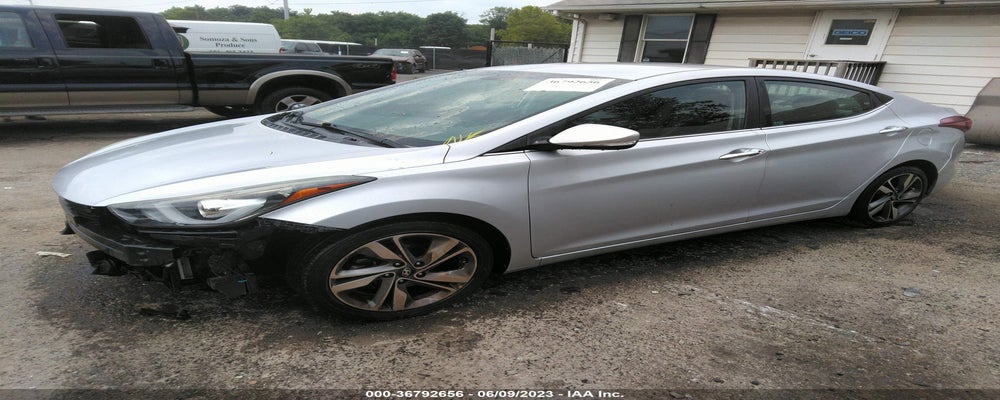 5NPDH4AEXEH481123 2014 HYUNDAI ELANTRA photo no. 2