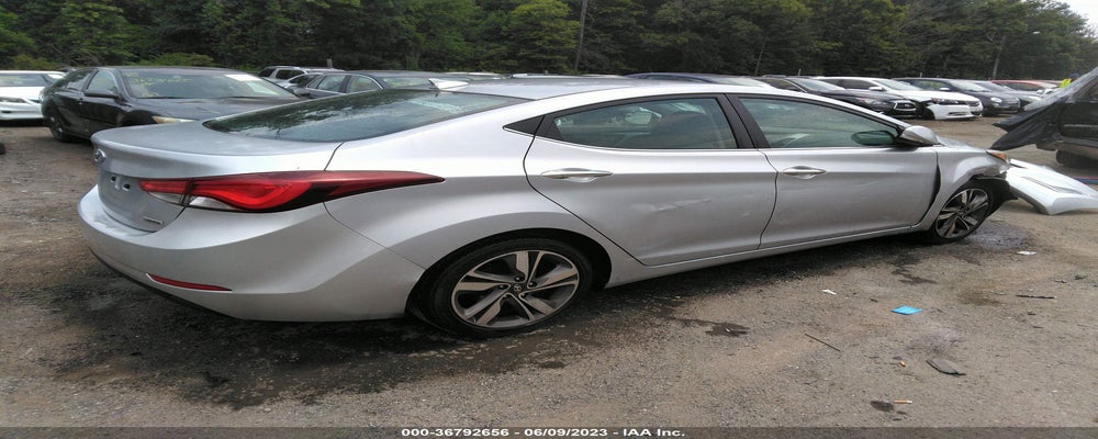 5NPDH4AEXEH481123 2014 HYUNDAI ELANTRA photo no. 4