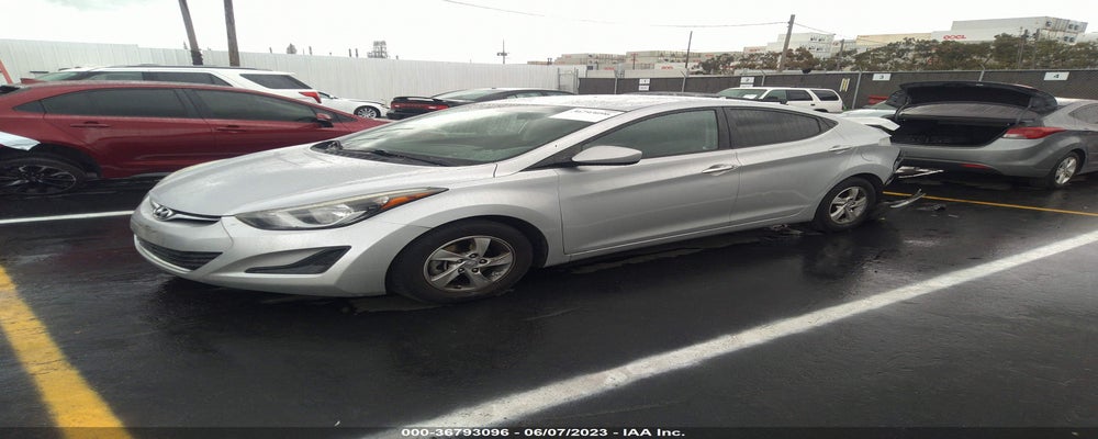 5NPDH4AEXEH500883 2014 HYUNDAI ELANTRA photo no. 2