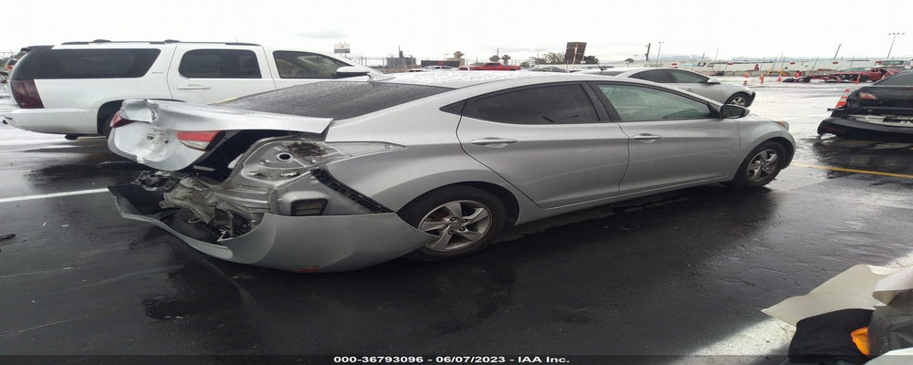 5NPDH4AEXEH500883 2014 HYUNDAI ELANTRA photo no. 4