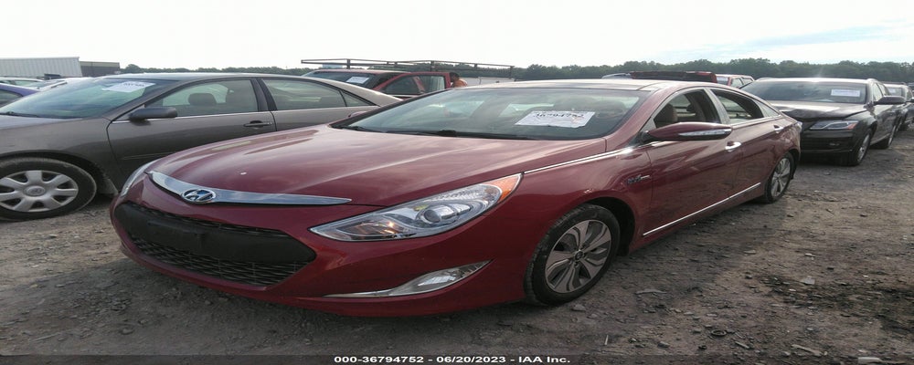 KMHEC4A49EA112010 2014 HYUNDAI SONATA HYBRID photo no. 2