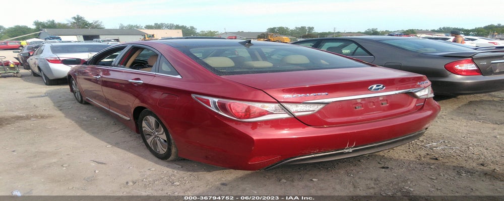 KMHEC4A49EA112010 2014 HYUNDAI SONATA HYBRID photo no. 3