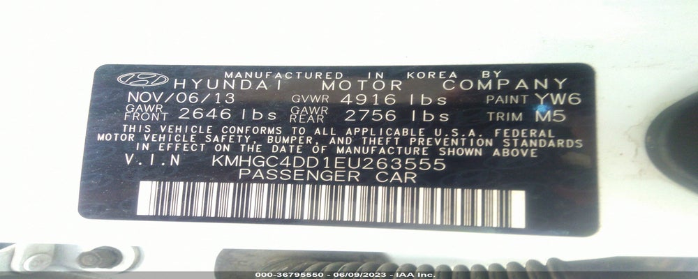 KMHGC4DD1EU263555 2014 HYUNDAI GENESIS photo no. 9