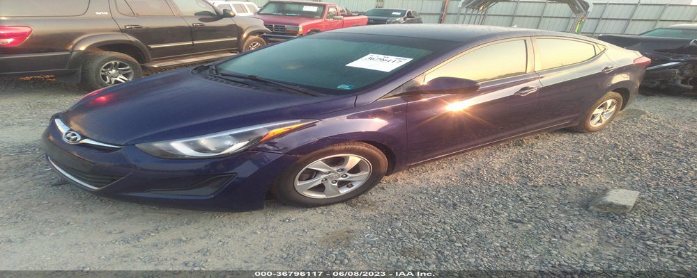 5NPDH4AE5EH505425 2014 HYUNDAI ELANTRA photo no. 2