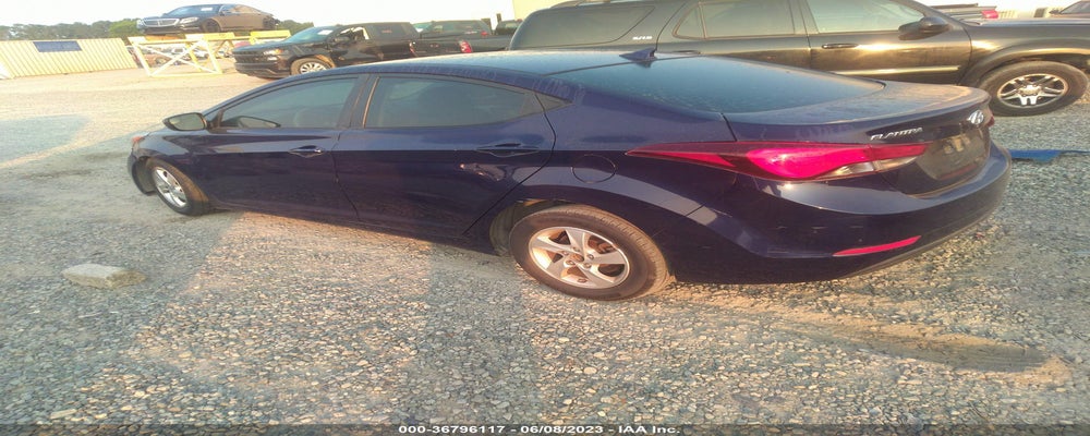 5NPDH4AE5EH505425 2014 HYUNDAI ELANTRA photo no. 3