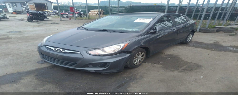 KMHCT4AEXDU283006 2013 HYUNDAI ACCENT photo no. 2