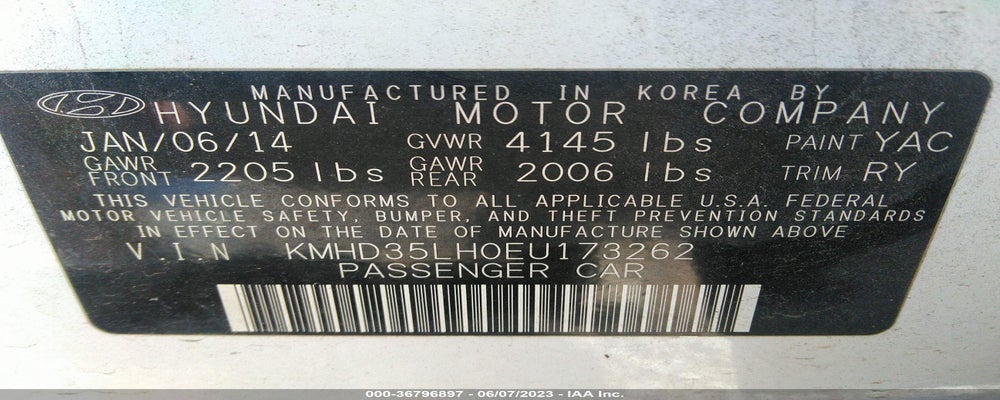 KMHD35LH0EU173262 2014 HYUNDAI ELANTRA GT photo no. 9