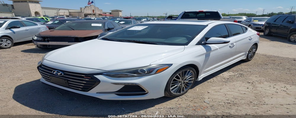 KMHD04LB2JU537884 2018 HYUNDAI ELANTRA photo no. 2