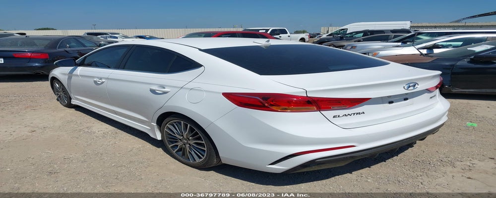 KMHD04LB2JU537884 2018 HYUNDAI ELANTRA photo no. 3
