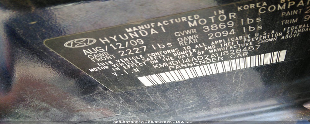 KMHDU4AD2AU828457 2010 HYUNDAI ELANTRA photo no. 9