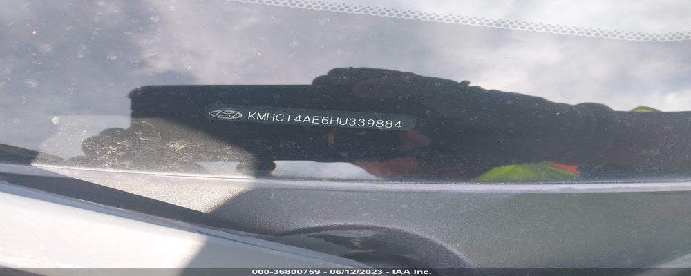 KMHCT4AE6HU339884 2017 HYUNDAI ACCENT photo no. 9