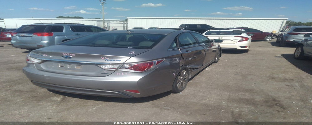 KMHEC4A44DA091971 2013 HYUNDAI SONATA HYBRID photo no. 4