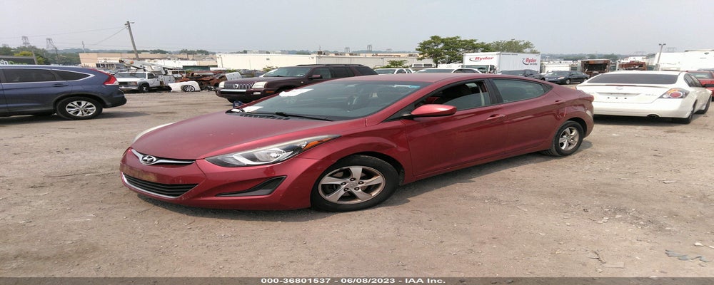 5NPDH4AE7EH503305 2014 HYUNDAI ELANTRA photo no. 2