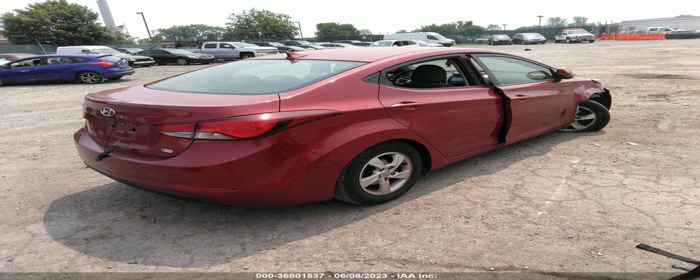 5NPDH4AE7EH503305 2014 HYUNDAI ELANTRA photo no. 4