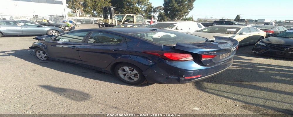 5NPDH4AE1FH626910 2015 HYUNDAI ELANTRA photo no. 3