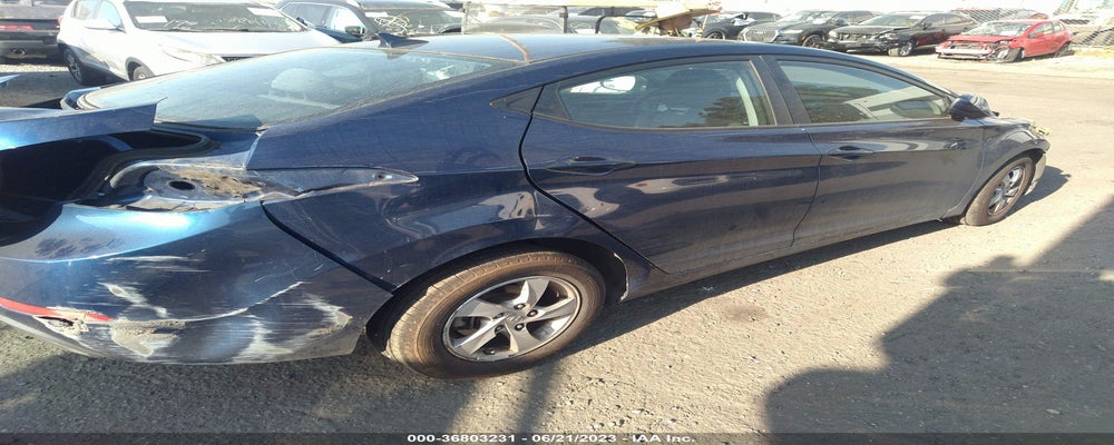 5NPDH4AE1FH626910 2015 HYUNDAI ELANTRA photo no. 4