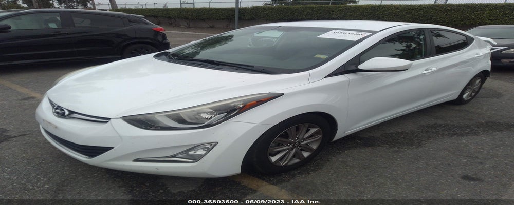 5NPDH4AE7GH758605 2016 HYUNDAI ELANTRA photo no. 2