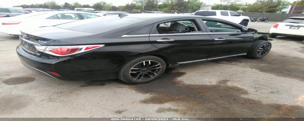KMHEC4A45FA135866 2015 HYUNDAI SONATA HYBRID photo no. 4