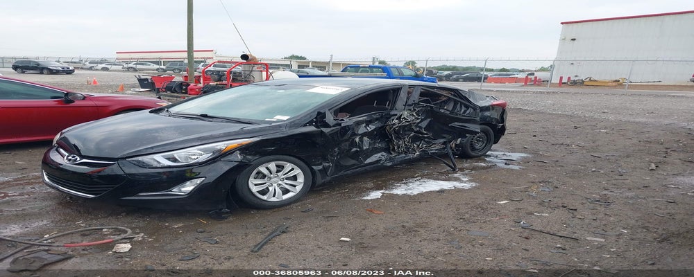 KMHDH4AE3FU437676 2015 HYUNDAI ELANTRA photo no. 2