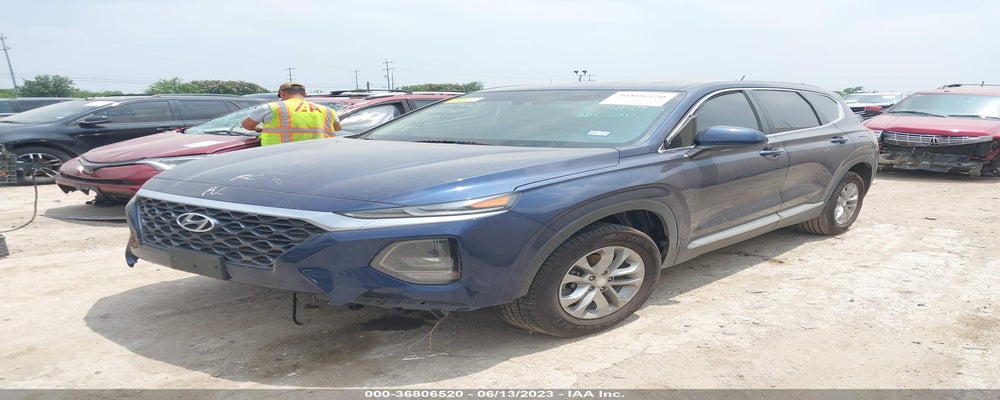 5NMS23AD2KH107480 2019 HYUNDAI SANTA FE photo no. 2