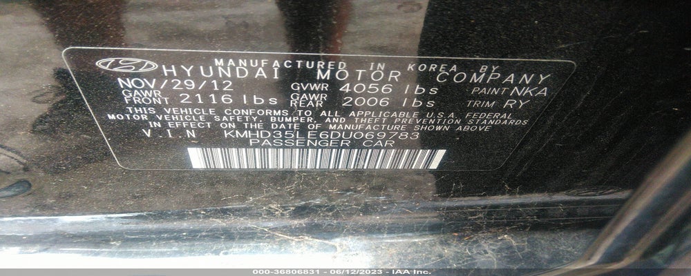 KMHD35LE6DU069783 2013 HYUNDAI ELANTRA GT photo no. 9