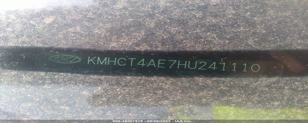 KMHCT4AE7HU241110 2017 HYUNDAI ACCENT photo no. 9