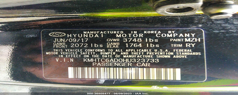 KMHTC6AD0HU323733 2017 HYUNDAI VELOSTER photo no. 9