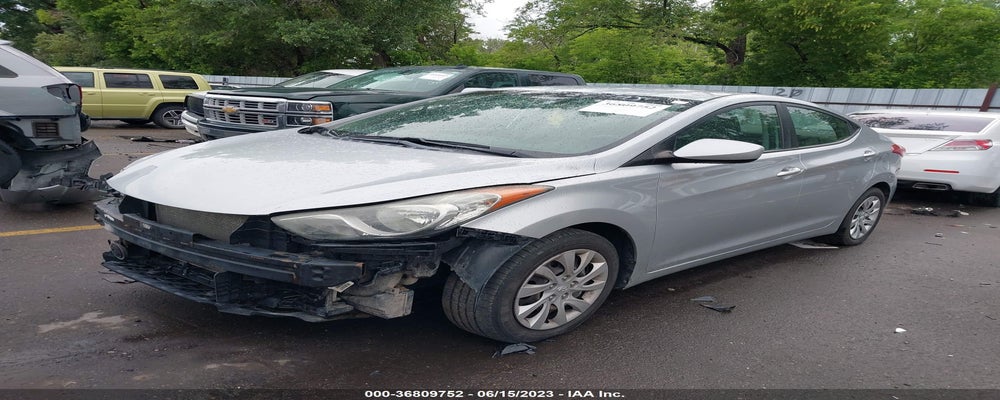 5NPDH4AEXBH041737 2011 HYUNDAI ELANTRA photo no. 2