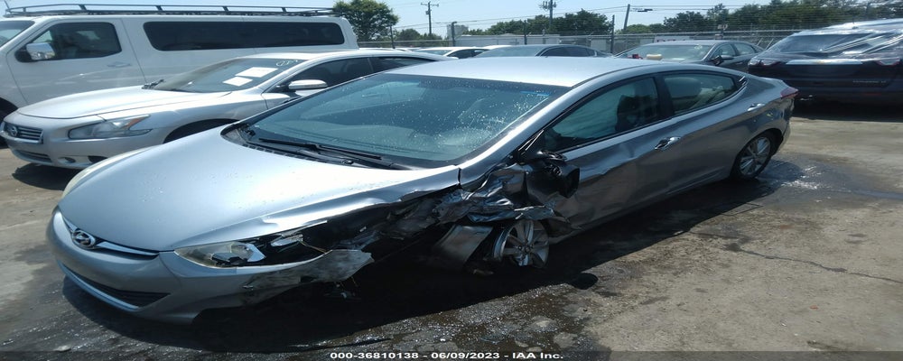 5NPDH4AEXFH633595 2015 HYUNDAI ELANTRA photo no. 2