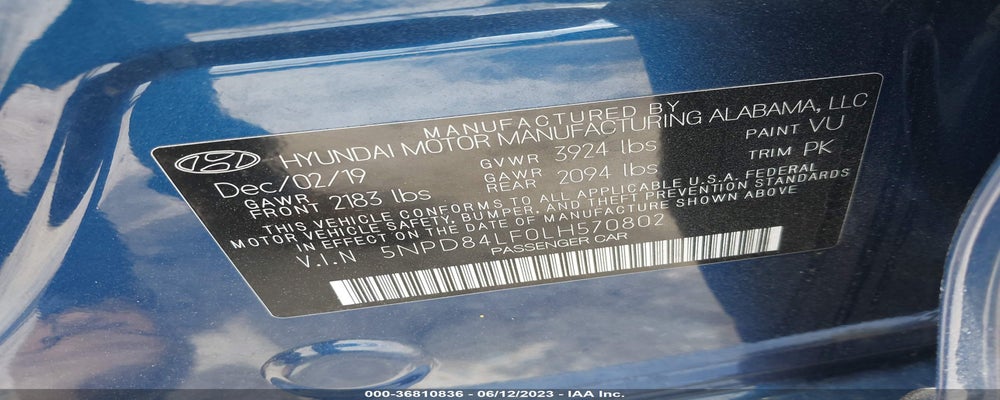 5NPD84LF0LH570802 2020 HYUNDAI ELANTRA photo no. 9
