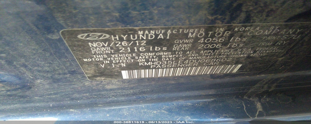 KMHD35LE4DU068602 2013 HYUNDAI ELANTRA GT photo no. 9