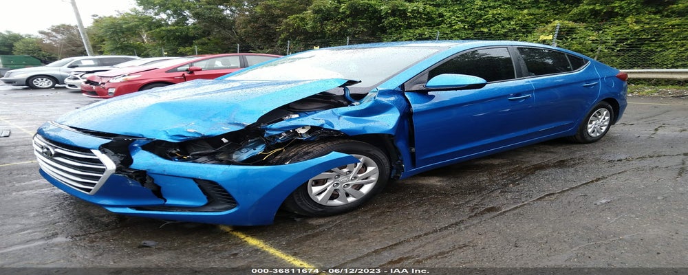 KMHD74LF3HU397305 2017 HYUNDAI ELANTRA photo no. 2