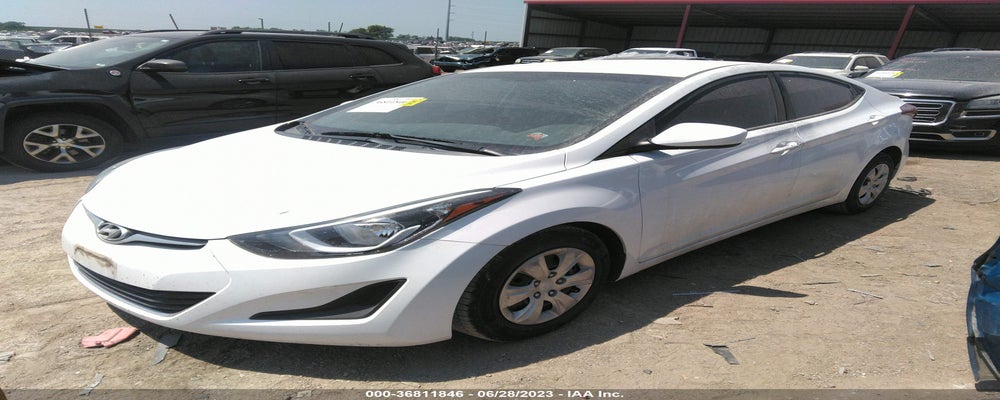 5NPDH4AE1GH752525 2016 HYUNDAI ELANTRA photo no. 2