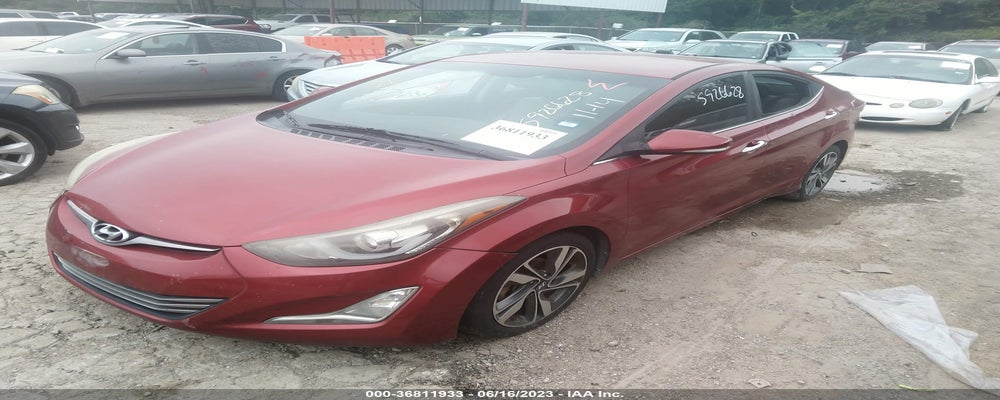 5NPDH4AE0FH632343 2015 HYUNDAI ELANTRA photo no. 2