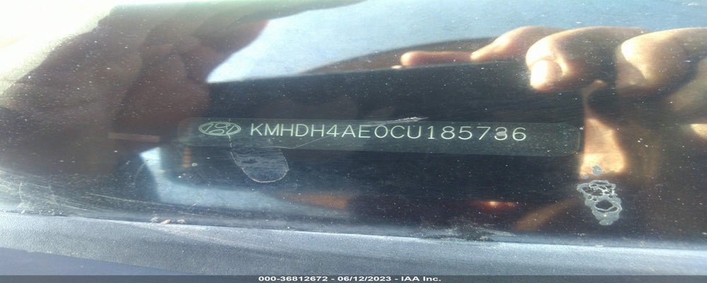 KMHDH4AE0CU185736 2012 HYUNDAI ELANTRA photo no. 9
