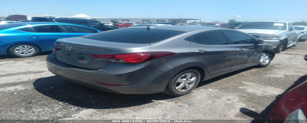 5NPDH4AE2EH458967 2014 HYUNDAI ELANTRA photo no. 4
