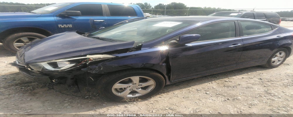 5NPDH4AE5EH535881 2014 HYUNDAI ELANTRA photo no. 2