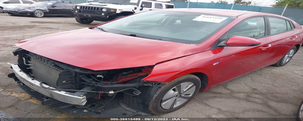 KMHC65LC8KU179636 2019 HYUNDAI IONIQ HYBRID photo no. 2