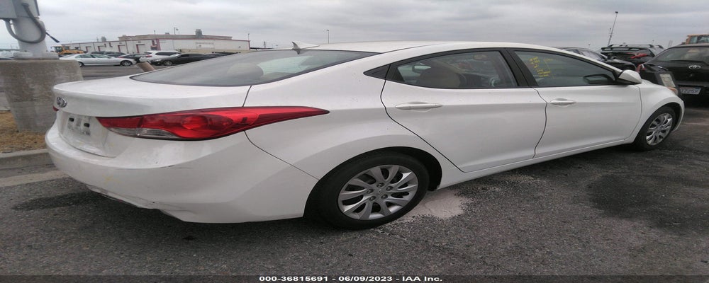 5NPDH4AE2CH077679 2012 HYUNDAI ELANTRA photo no. 4