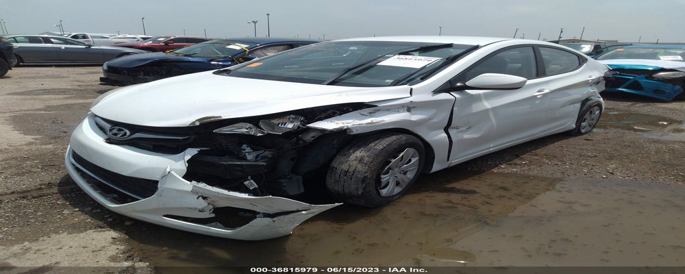 5NPDH4AEXGH698593 2016 HYUNDAI ELANTRA photo no. 2