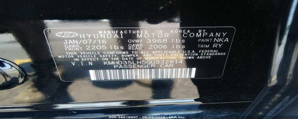 KMHD35LH5GU332814 2016 HYUNDAI ELANTRA GT photo no. 9