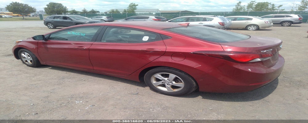 5NPDH4AE2EH531108 2014 HYUNDAI ELANTRA photo no. 3