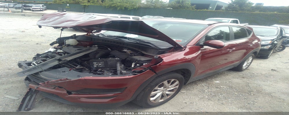 KM8J23A42KU846543 2019 HYUNDAI TUCSON photo no. 2