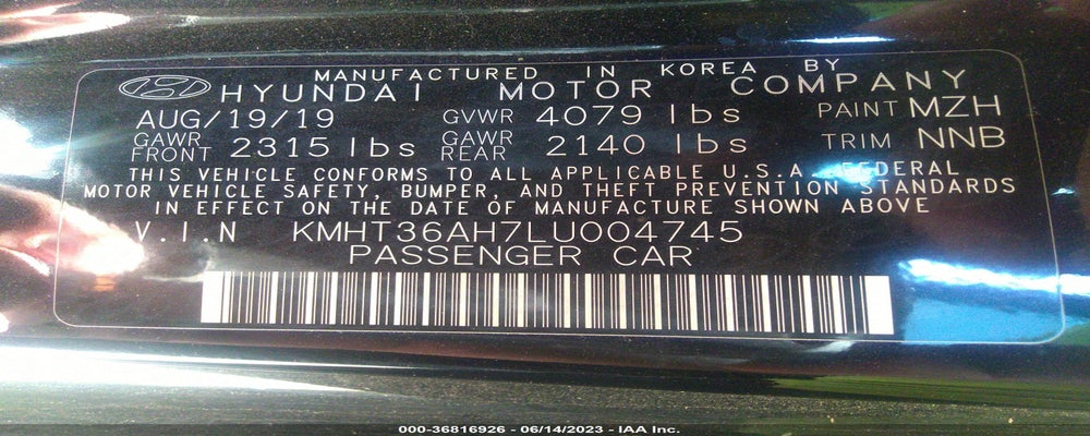 KMHT36AH7LU004745 2020 HYUNDAI VELOSTER N photo no. 9